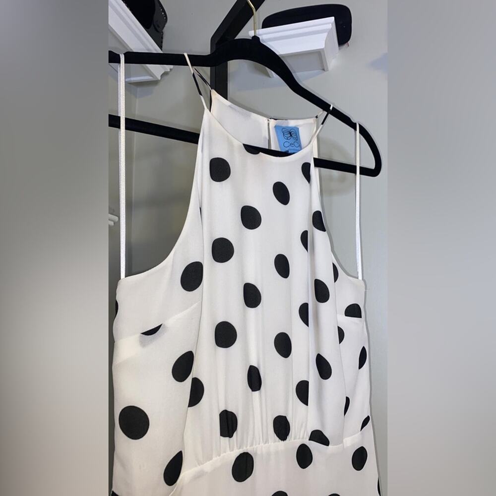 CeCe Polka Dots ruffle dress - Picture 7 of 9